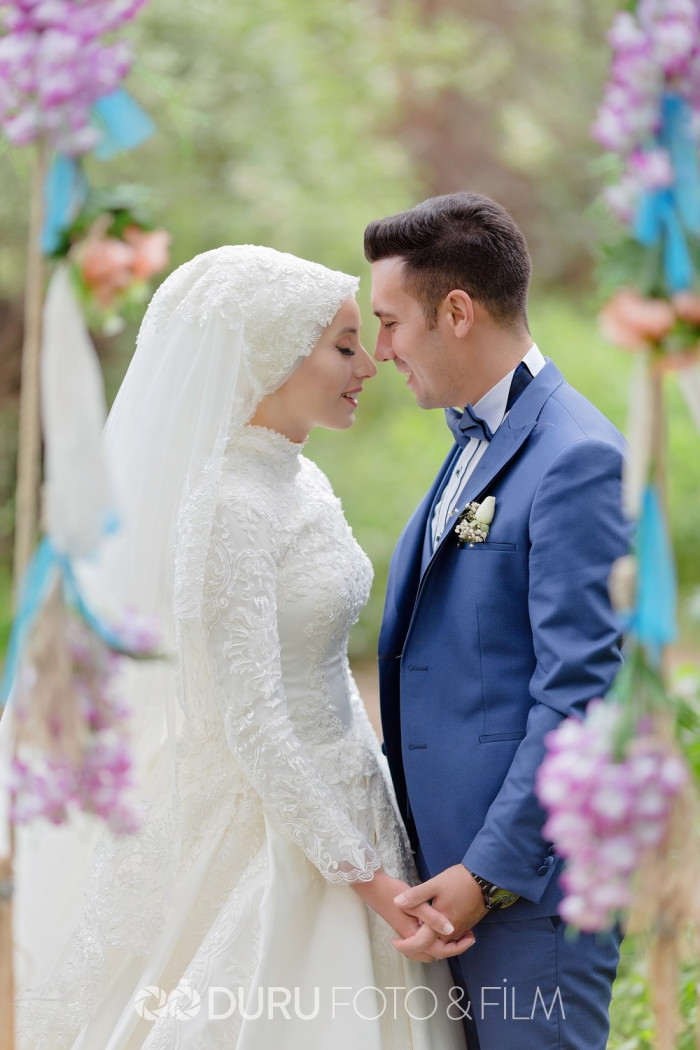 gulsum mehmet beysehir golu dugun fotograflari tesettur dugun pozlari 29