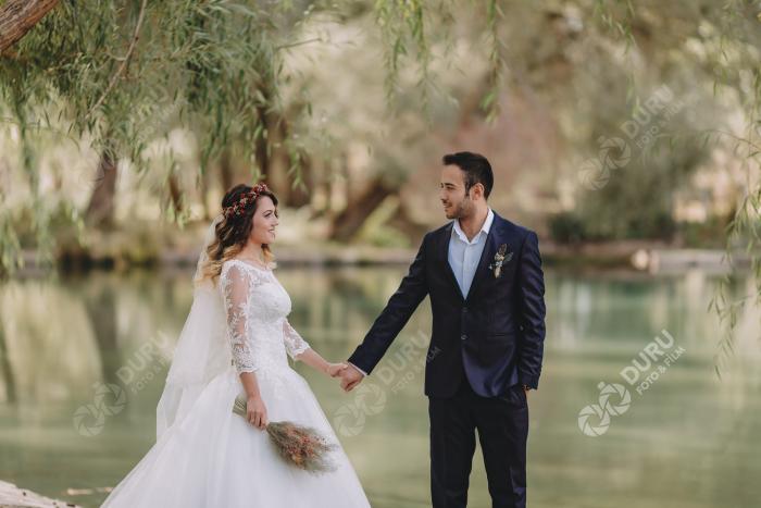 munevver ismail beysehir golu dis cekim dugun fotograflari ve pozlari 20