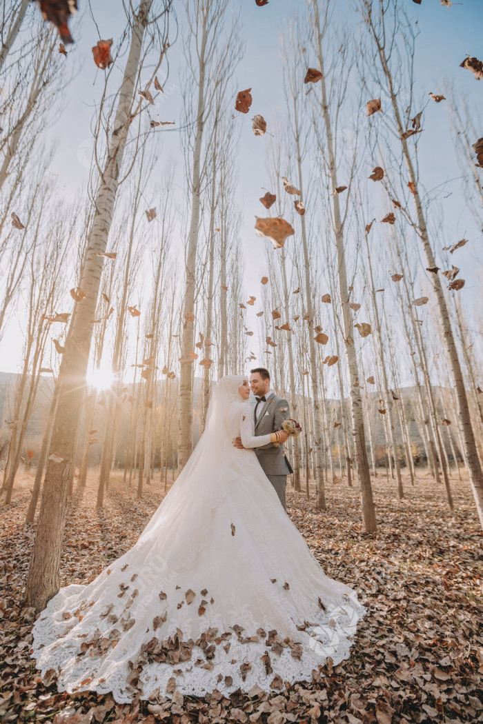 erife davut sonbahar apa baraji dugun fotograflari tesettur dugun pozlari 07