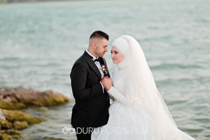 damla mevlut beysehir dis cekim dugun fotograflari tesettur dugun pozlari 29