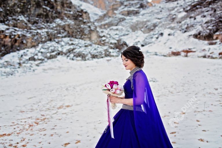 Duygu & Oğuzhan   Ereğli Kış Mevsiminde Karda Nişan Fotoğrafları 03