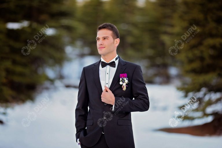 Duygu & Oğuzhan   Ereğli Kış Mevsiminde Karda Nişan Fotoğrafları 08