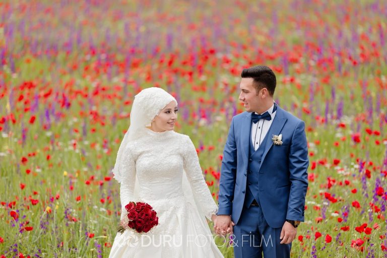 Gülsüm & Mehmet Beyşehir Gölü Düğün Fotoğrafları Tesettür Düğün Pozları 05