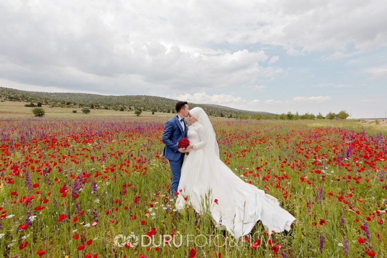 Gülsüm & Mehmet Beyşehir Gölü Düğün Fotoğrafları Tesettür Düğün Pozları 06