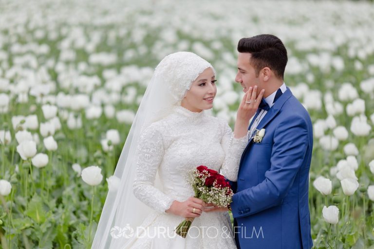 Gülsüm & Mehmet Beyşehir Gölü Düğün Fotoğrafları Tesettür Düğün Pozları 19