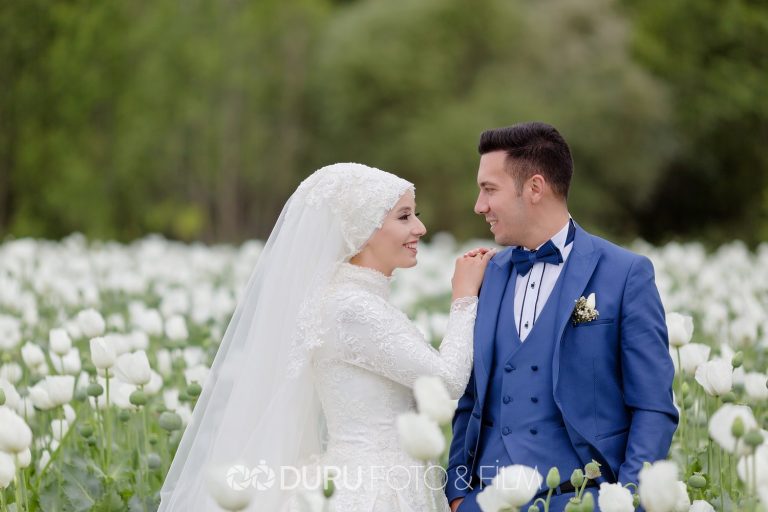 Gülsüm & Mehmet Beyşehir Gölü Düğün Fotoğrafları Tesettür Düğün Pozları 23