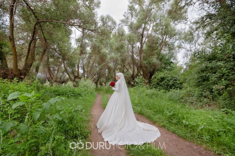 Gülsüm & Mehmet Beyşehir Gölü Düğün Fotoğrafları Tesettür Düğün Pozları 31