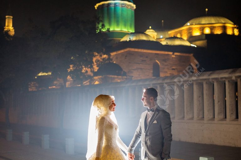 Şerife & Davut   Sonbahar Apa Barajı Düğün Fotoğrafları   Tesettür Düğün Pozları 31