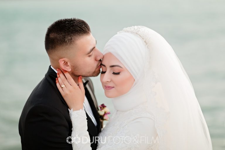 Damla & Mevlüt   Beyşehir Dış Çekim Düğün Fotoğrafları   Tesettür Düğün Pozları   27