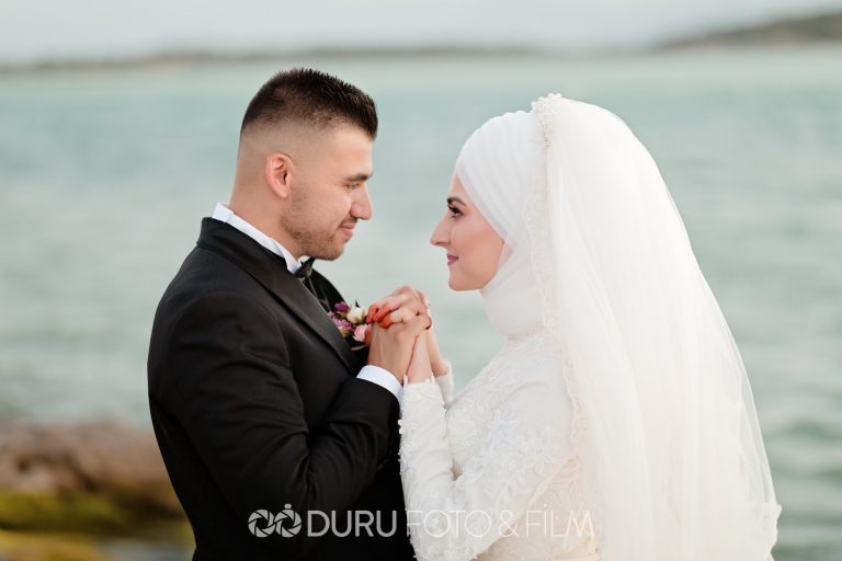 Damla & Mevlüt   Beyşehir Dış Çekim Düğün Fotoğrafları   Tesettür Düğün Pozları   28
