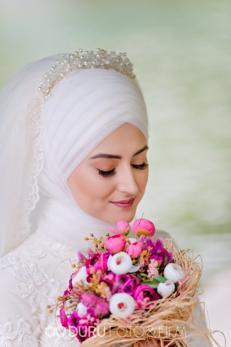 Damla & Mevlüt   Beyşehir Dış Çekim Düğün Fotoğrafları   Tesettür Düğün Pozları   32