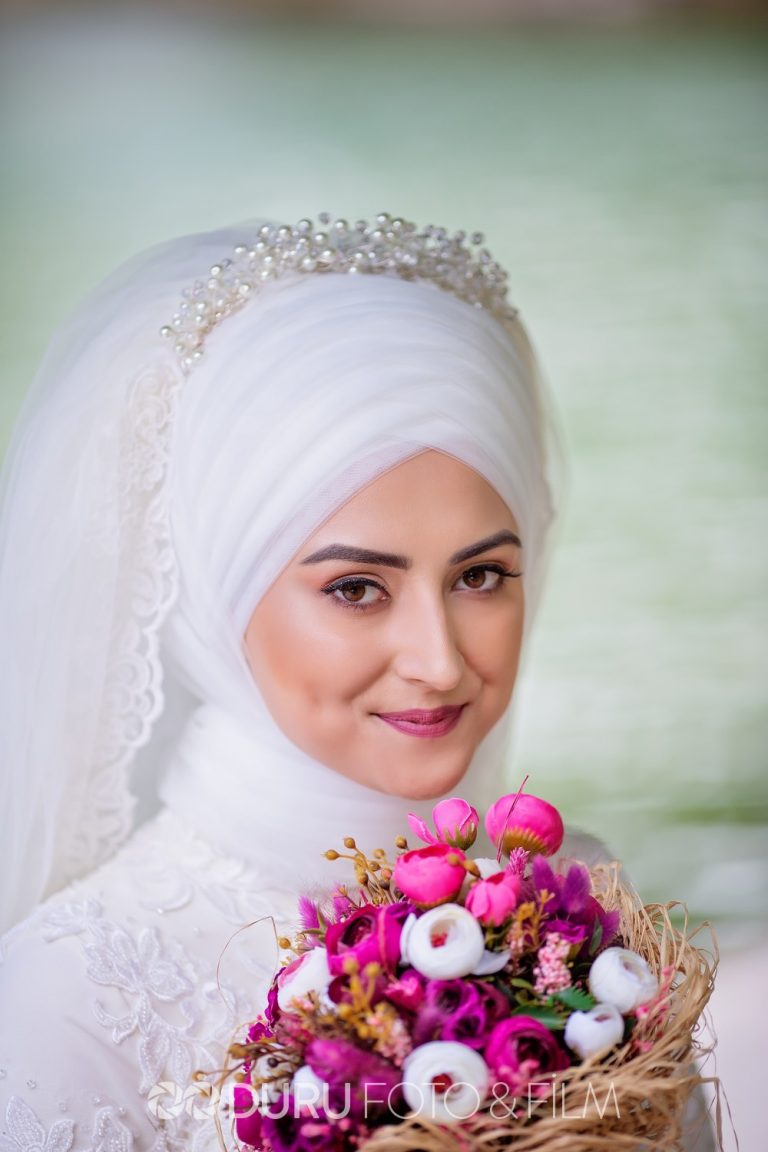 Damla & Mevlüt   Beyşehir Dış Çekim Düğün Fotoğrafları   Tesettür Düğün Pozları   33