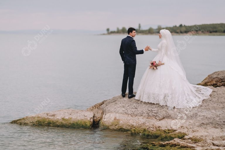 Emine & Ahmet Yaşar   Beyşehir Gölü Dış Çekim Düğün Fotoğrafları 10