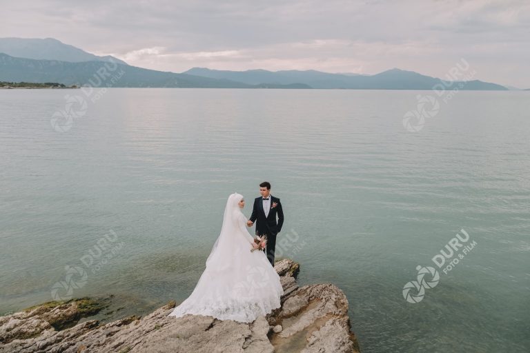 Emine & Ahmet Yaşar   Beyşehir Gölü Dış Çekim Düğün Fotoğrafları 11