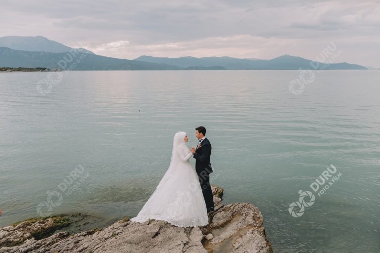 Emine & Ahmet Yaşar   Beyşehir Gölü Dış Çekim Düğün Fotoğrafları 12