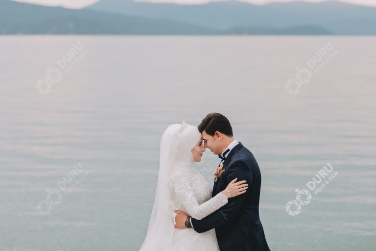 Emine & Ahmet Yaşar   Beyşehir Gölü Dış Çekim Düğün Fotoğrafları 13