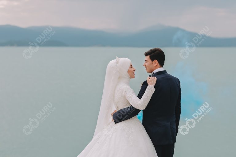 Emine & Ahmet Yaşar   Beyşehir Gölü Dış Çekim Düğün Fotoğrafları 19