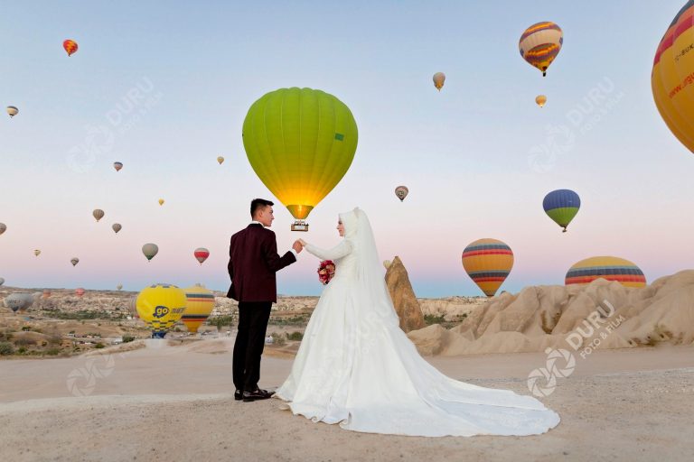 Kapadokya Düğün Fotoğrafları Çekimi ve Kapadokya Dış Çekim Mekanları   Hacer & Mustafa 16
